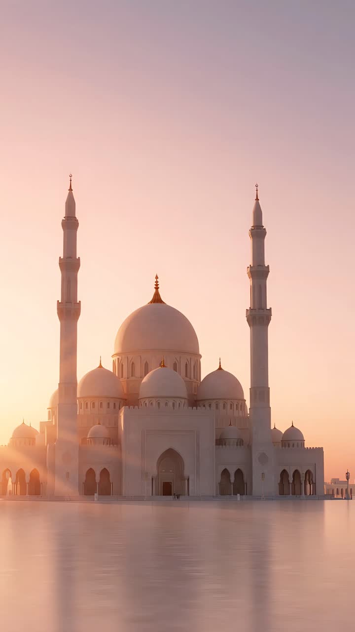 Eid al-Adha Moschea Sfondo islamico 4K