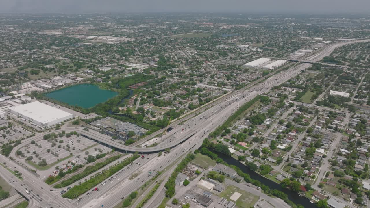 마이애미의 고속도로 파노라마