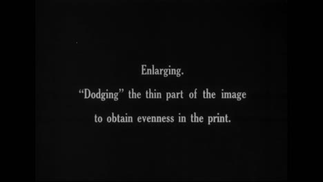 photography is developed in the lab by the army signal corps in 1918 2