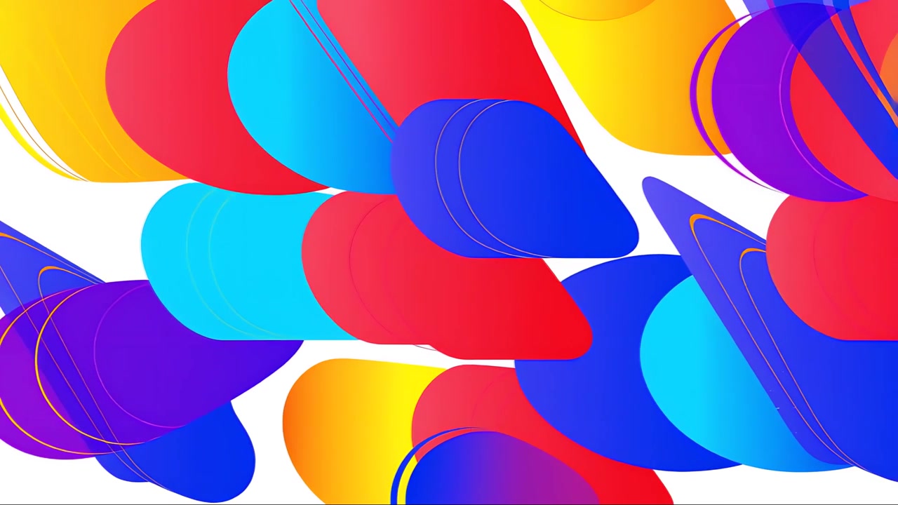 Sfondo Animato Astratto e Colorato 4K