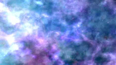 lilac-blue space nebula background