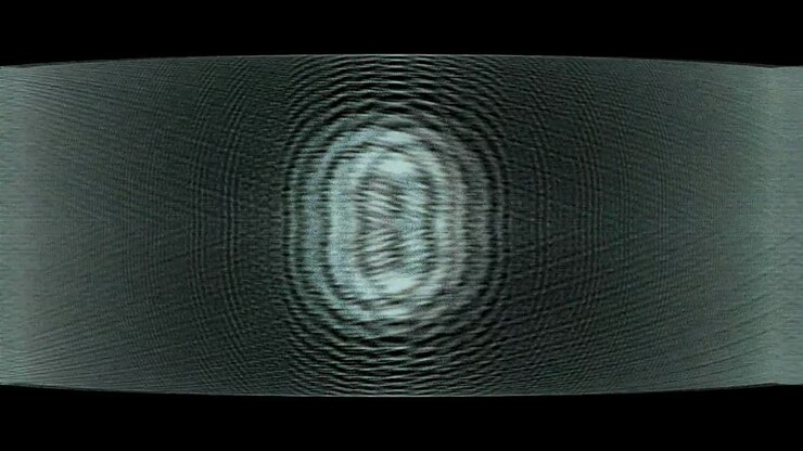 Abstract flickering Concentric Circles