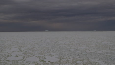 iceberg and icefield
