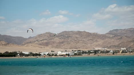 beautiful clear water in dahab egypt