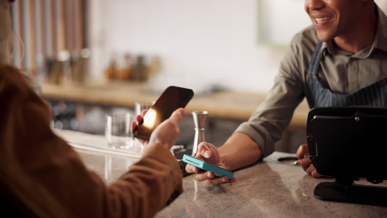 Mobile Payment at a Coffee Shop