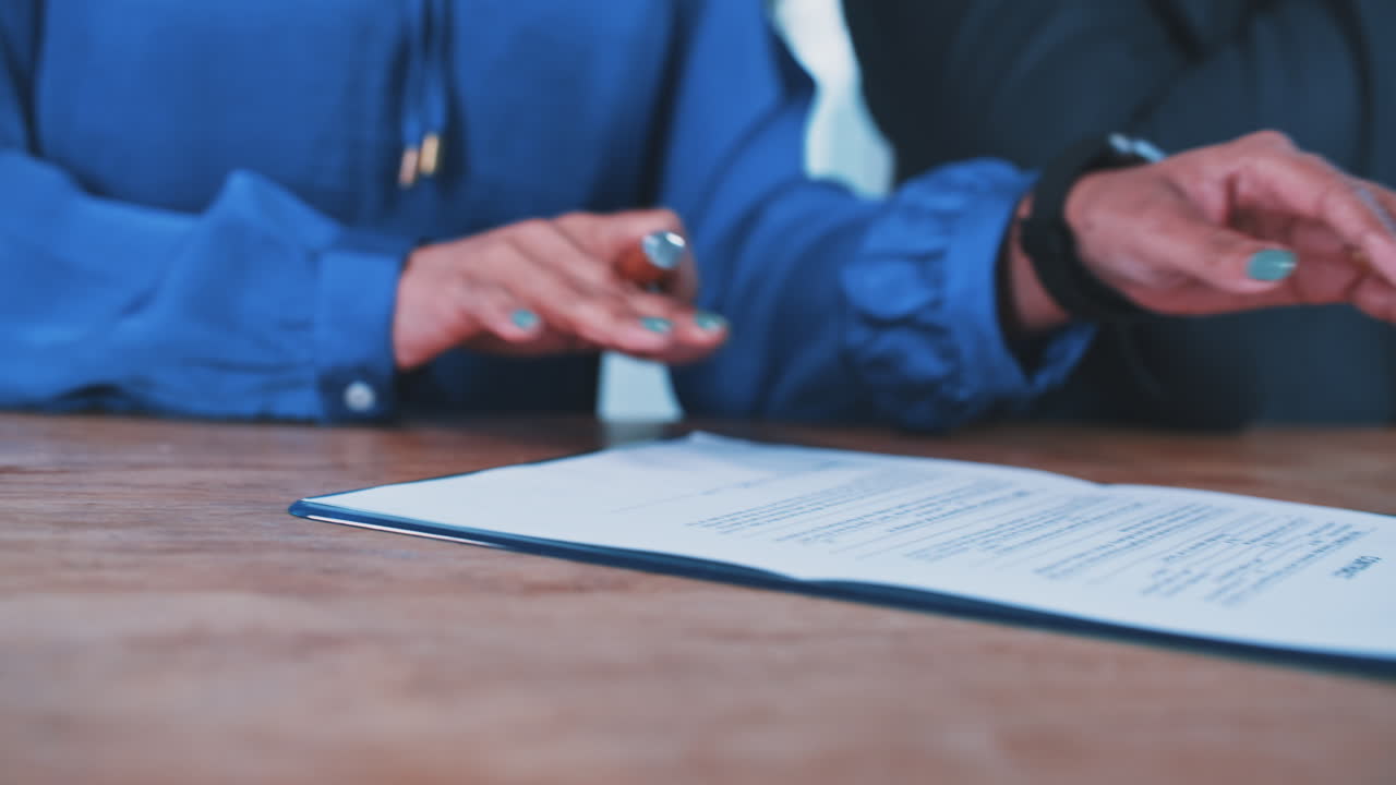 Business Contract Signing