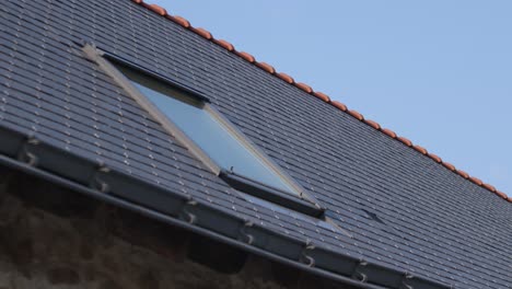 Roof-window-of-a-steep-slate-roof