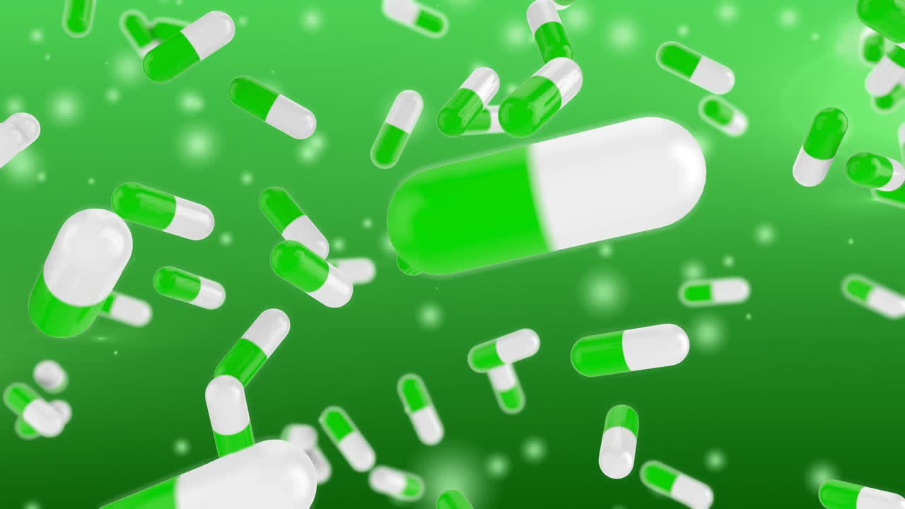 떨어지는 마약의 애니메이션