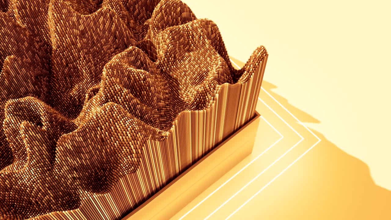 4k 미니멀리즘 큐빅 디자인