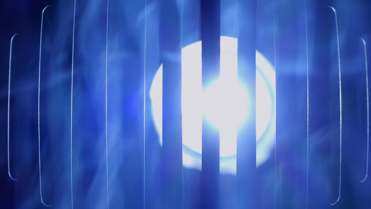 연기 배경에 빛이 있습니다.