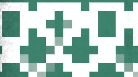 patrón de píxeles verdes en la arquitectura de 8 bits