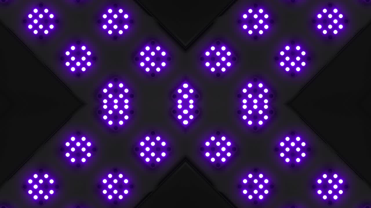 Motivo di luci LED viola