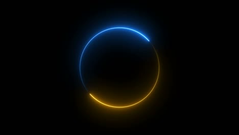 abstract neon color circle seamless background