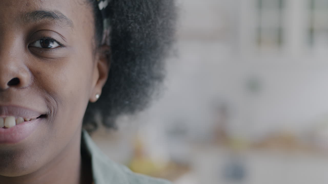 Close-up of a smiling woman