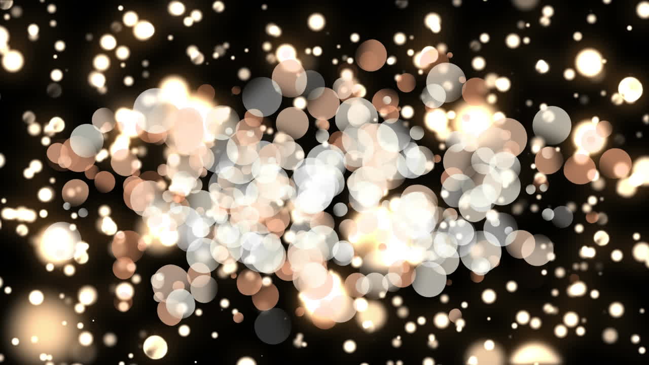 빛나는 보케 조명