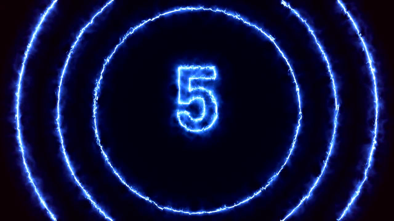 Blue Fire Countdown