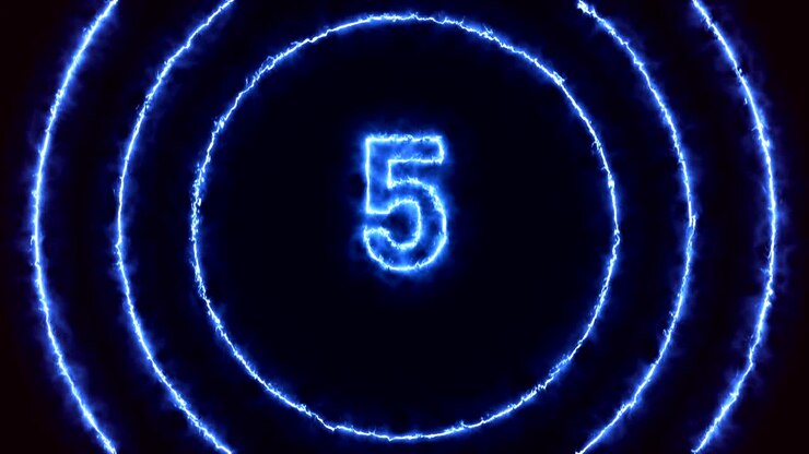 Blue Fire Countdown