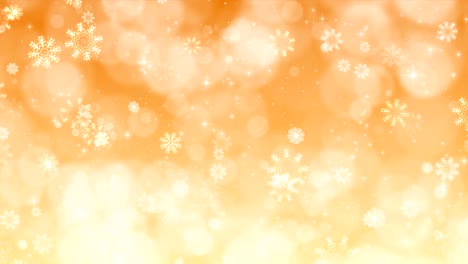 christmas background with snowflakes and sparkles.