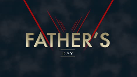 Elegante-Logotipo-Del-Día-Del-Padre-Letras-Rojas-Que-Celebran-La-Paternidad-Sobre-Fondo-Negro