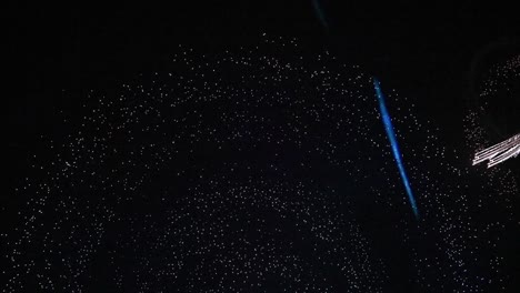a breathtaking display of thousands of drones illuminated the dubai night sky.