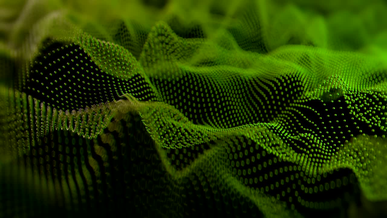 4k astratta fisica scienza sfondo molecolare