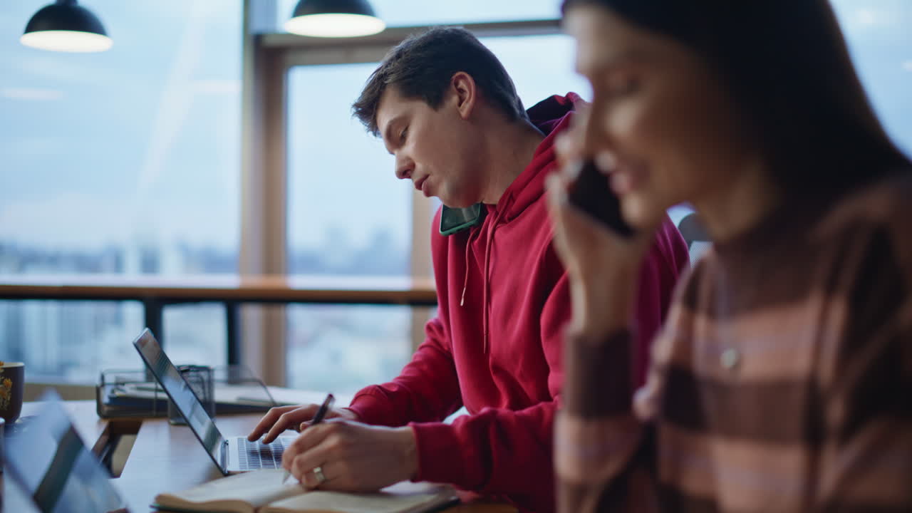Team working in the office