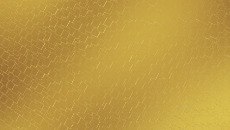 abstract geometric golden backgroundfoil tiles texture seamless loop background 3d rendering