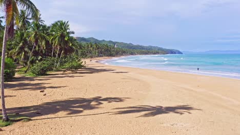 coson beach, las terrenas in der dominikanischen republik