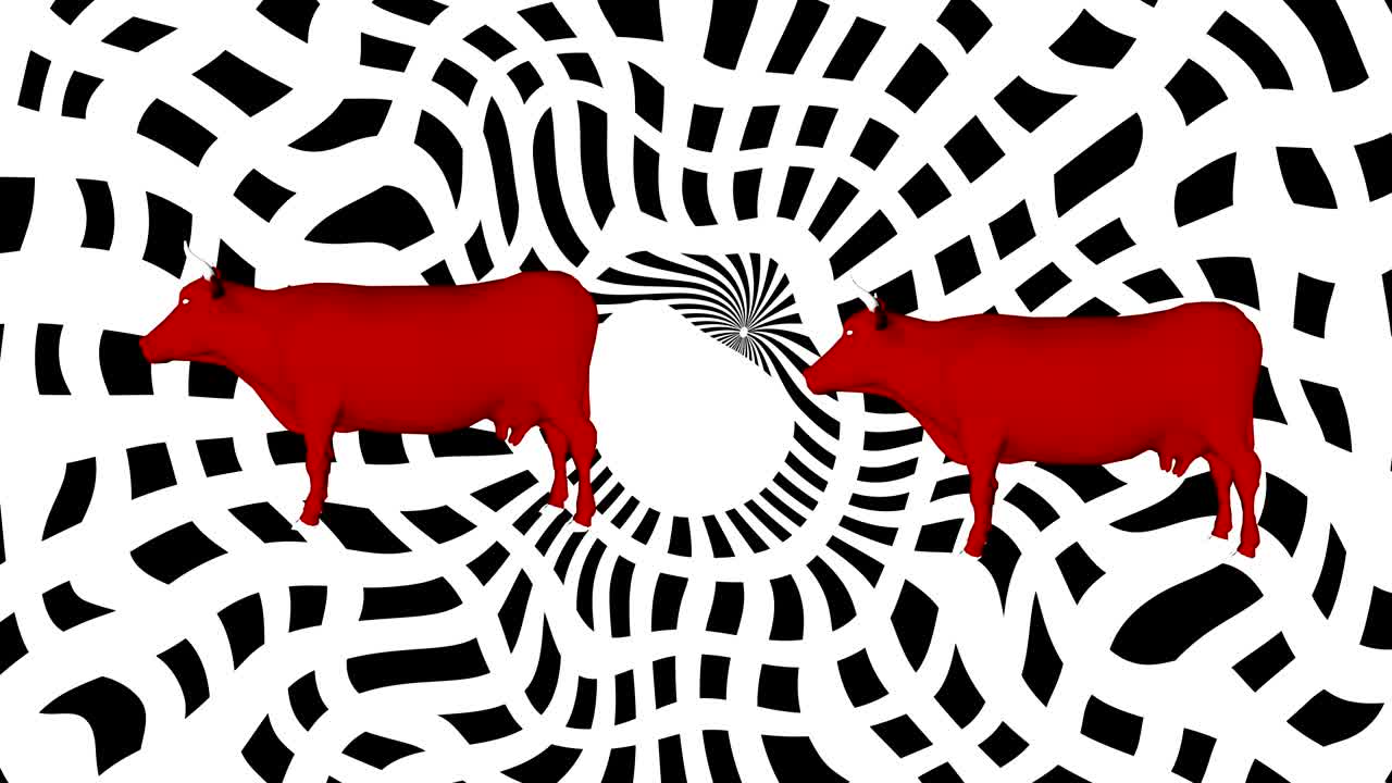 el bucle de vj abstracto