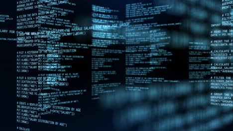 código de computadora abstracto que se ejecuta en un espacio virtual
