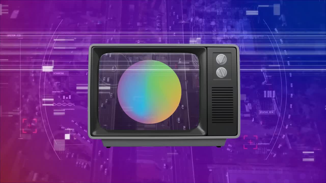 배경 에 에어리얼 뷰 를 배경 으로 하는  ⁇ 은 뜨거운 tv 의 앞 시야