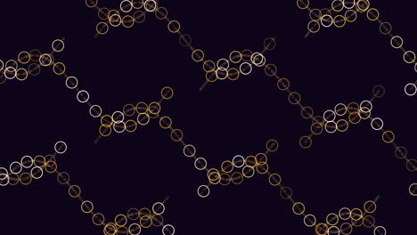 dynamic interconnected circles a seamless pattern of movement and flow