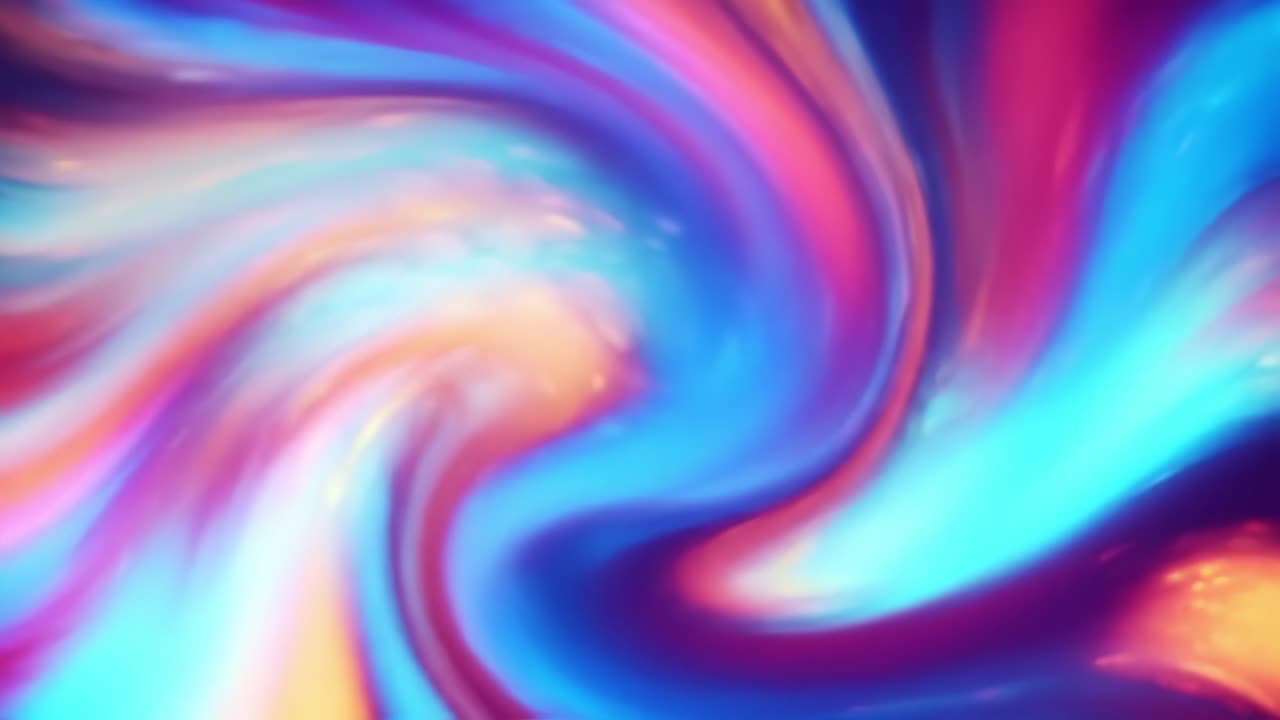 Abstract Colorful Swirling Background