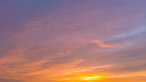 vibrant and colorful sunset or sunrise sky with gradient hues