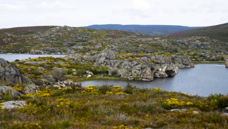 Laguna-garandones-water-way-in-spain-hidden-out-of-sight,-beautiful-nature