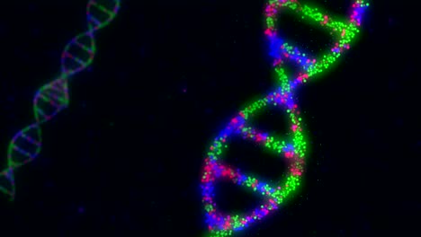 DNA helix particles