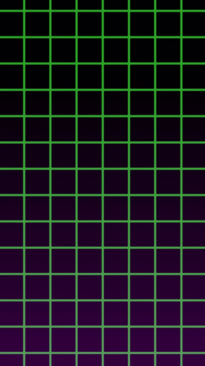 Green Grid Pattern on Dark Purple Gradient Background