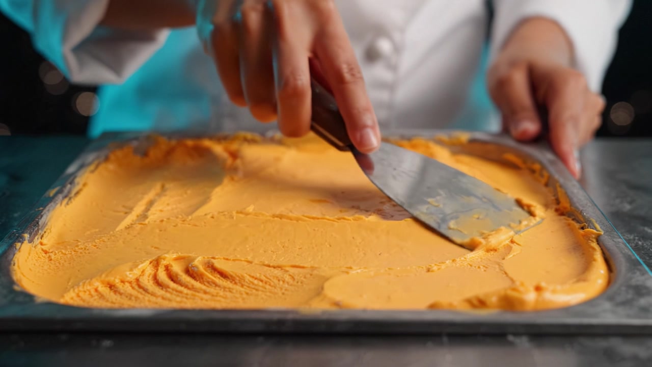 Crafting Smooth and Velvety Ice Cream: A Culinary Journey in Flavor and Texture with a Professional Chef's Touch in Every Scoop and Swirl of Creamy Delight