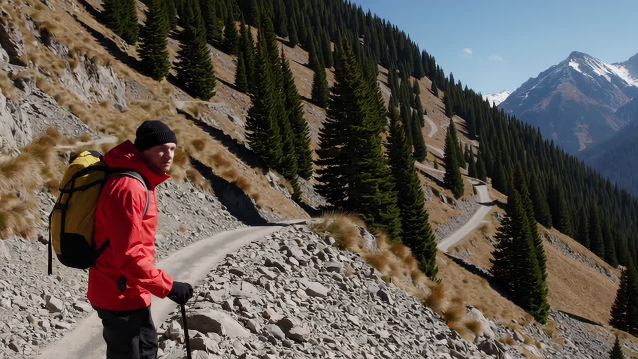 Hiking in the Mountains