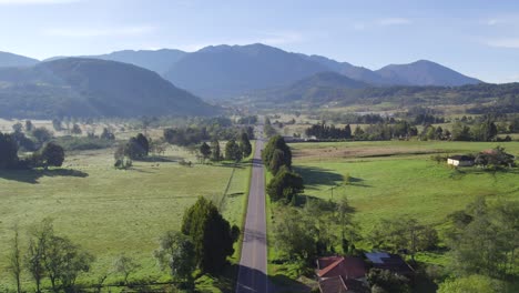 through the lens of this captivating drone video, viewers are invited to experience the beauty and wonder of the road of arcabuco, pitch forward