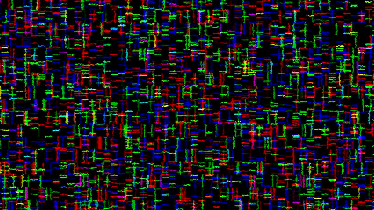 protector de pantalla abstracto animado por computadora