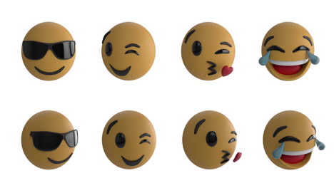 emoji-symbole in 4k