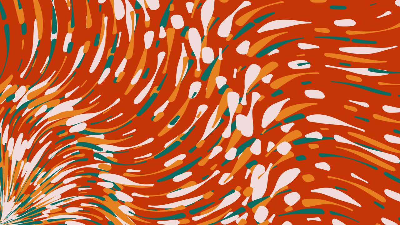 fondo rojo redondo sin costuras