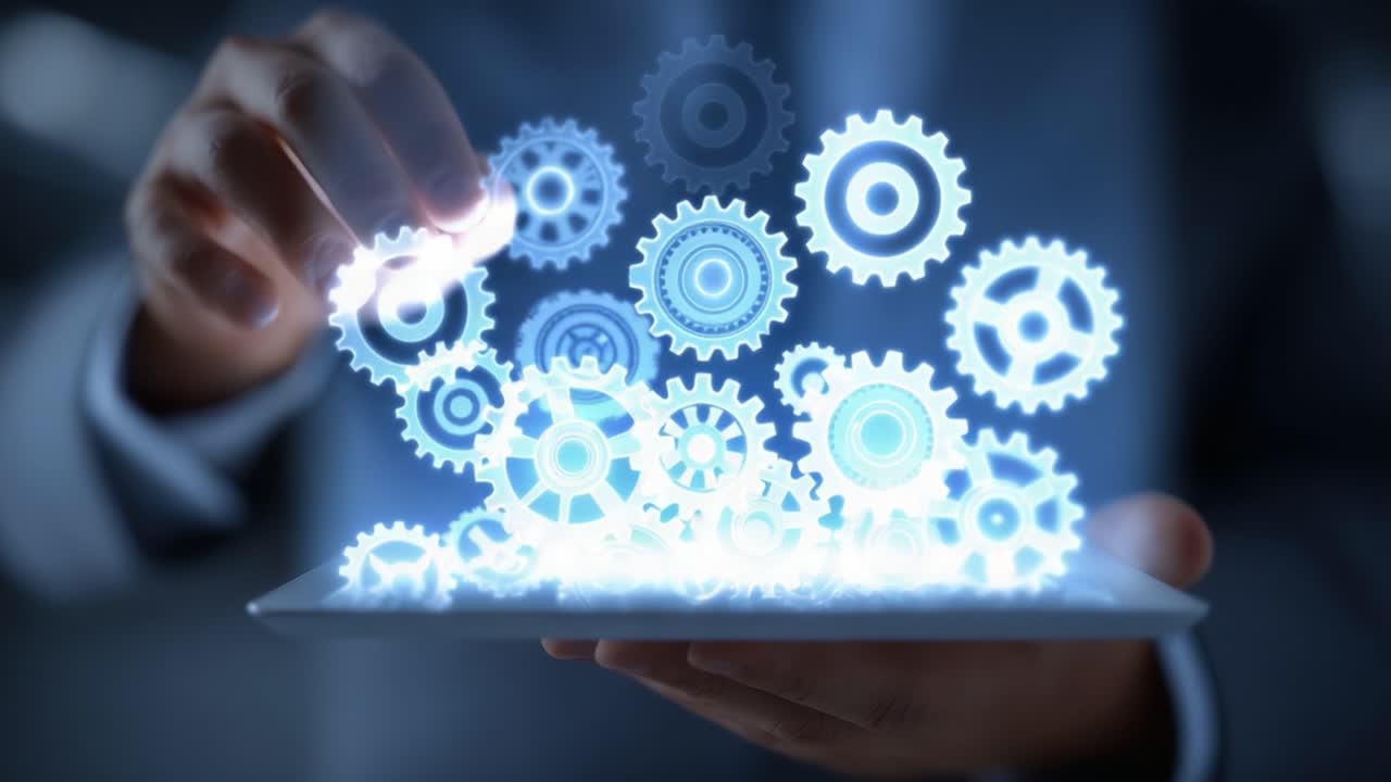 An Innovative Display of Holographic Gears: A Professional Utilizing Technology to Demonstrate Automation Concepts through a Modern Interface