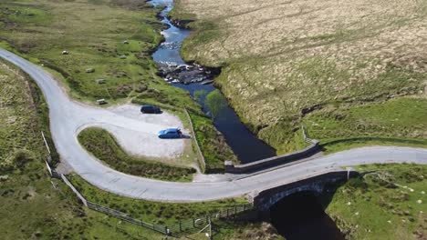 Luftaufnahmen-–-Drohnen-Zeigen-Aufnahmen-Von-Elan-Valley,-Wales