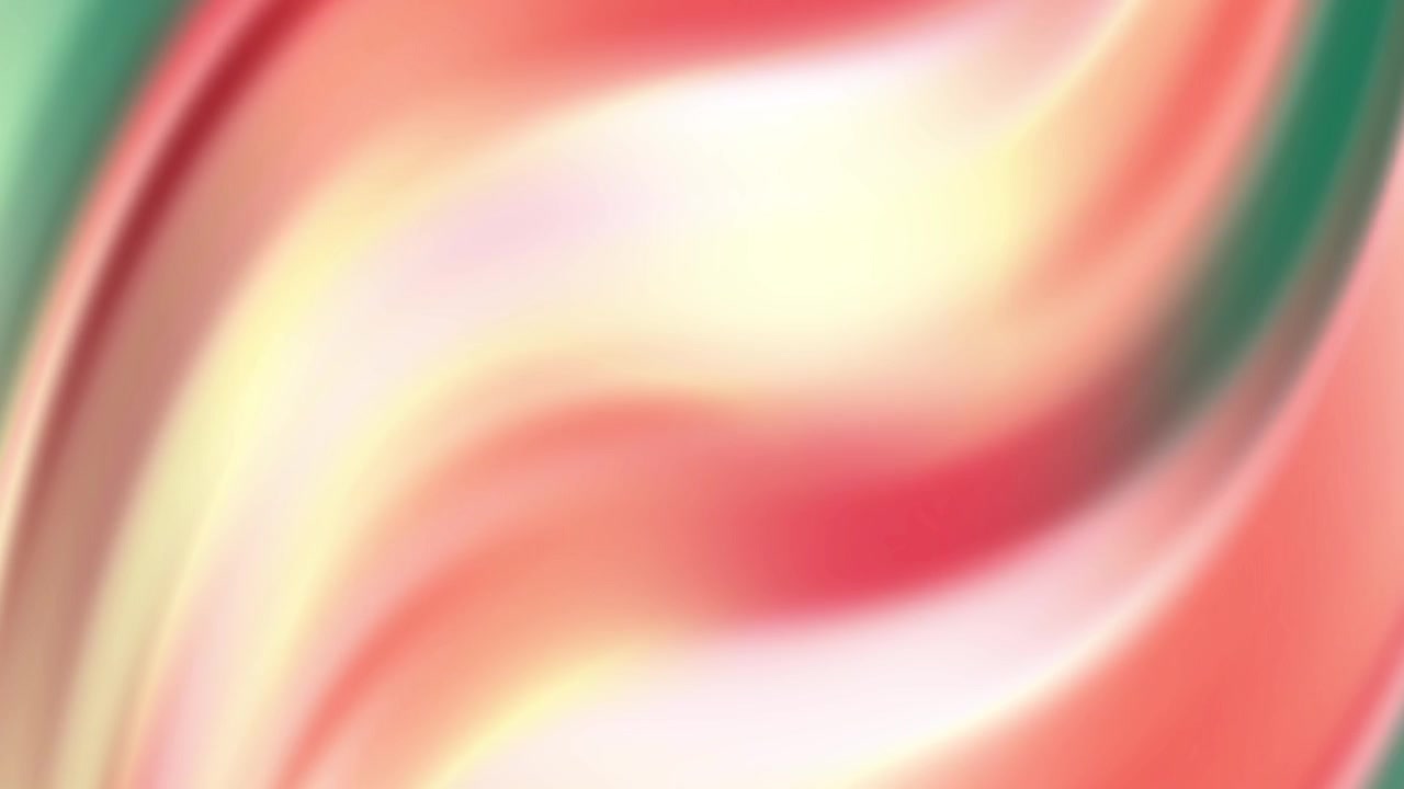 Dynamic Abstract Background with Blending Red, Yellow, and Green Colors