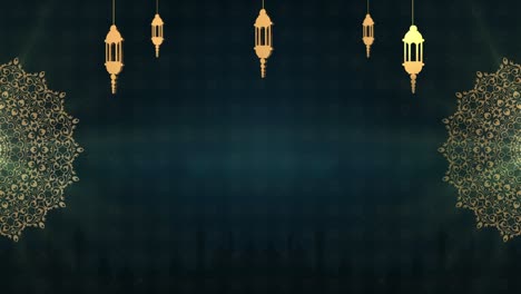 el fondo de eid, el fondo de ramadán, el fondo islámico 3d