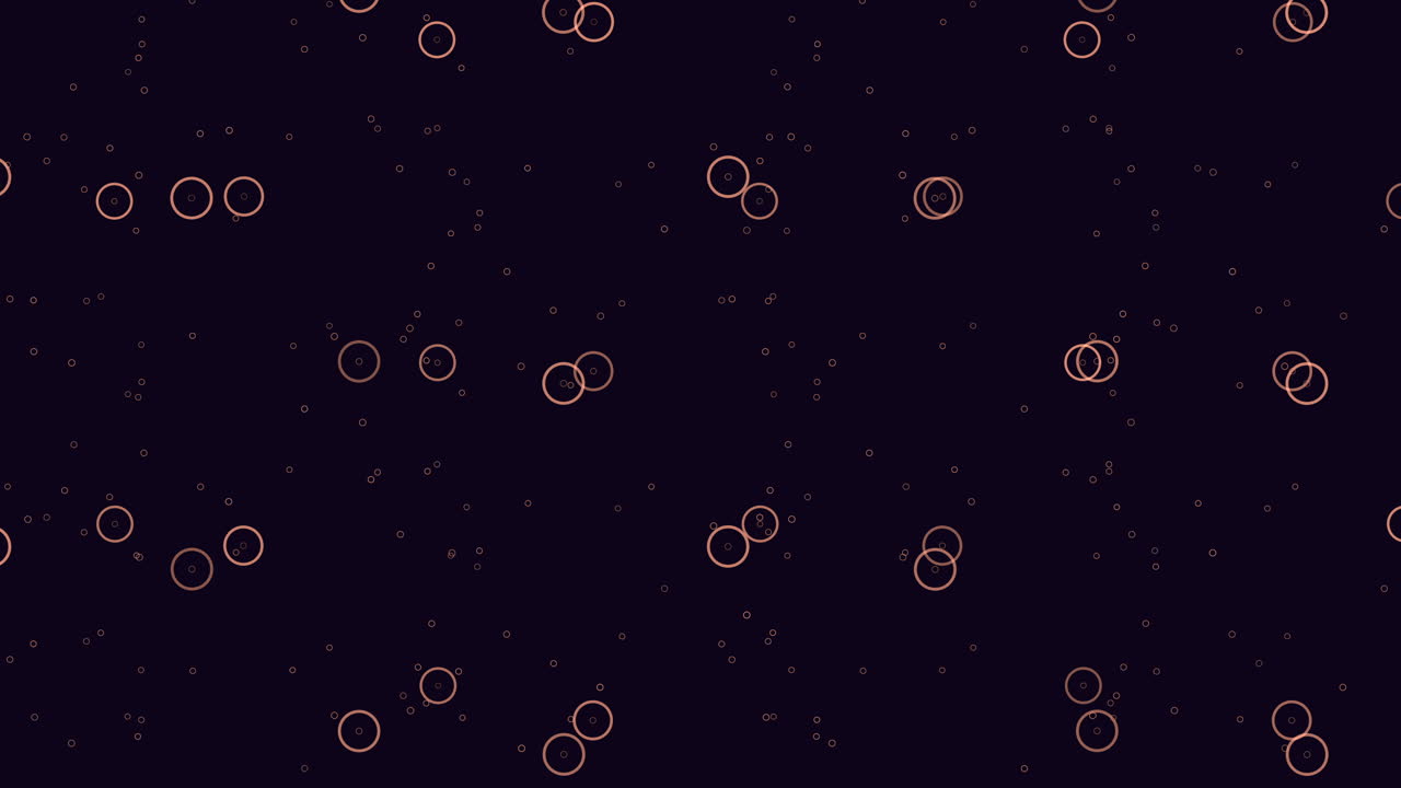 Mesmerizing pattern blue dots on a black background