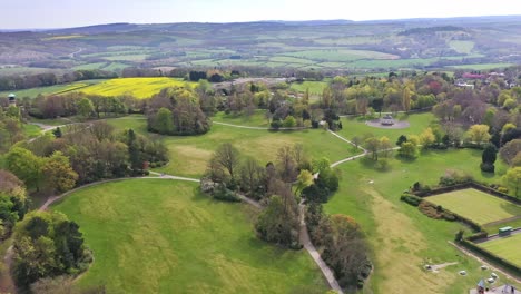 locke park acre borough barnsley england south yorkshire aerial