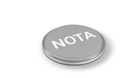 el botón de nota